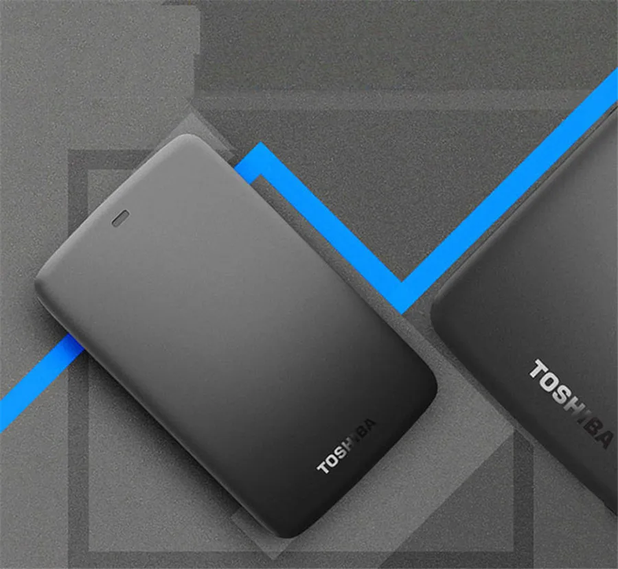 Toshiba 2 ТБ Внешний Мобильный HDD 2," USB 3,0 5400 об/мин внешний жесткий диск 2000 Гб Высокая скорость для ноутбука компьютера ПК