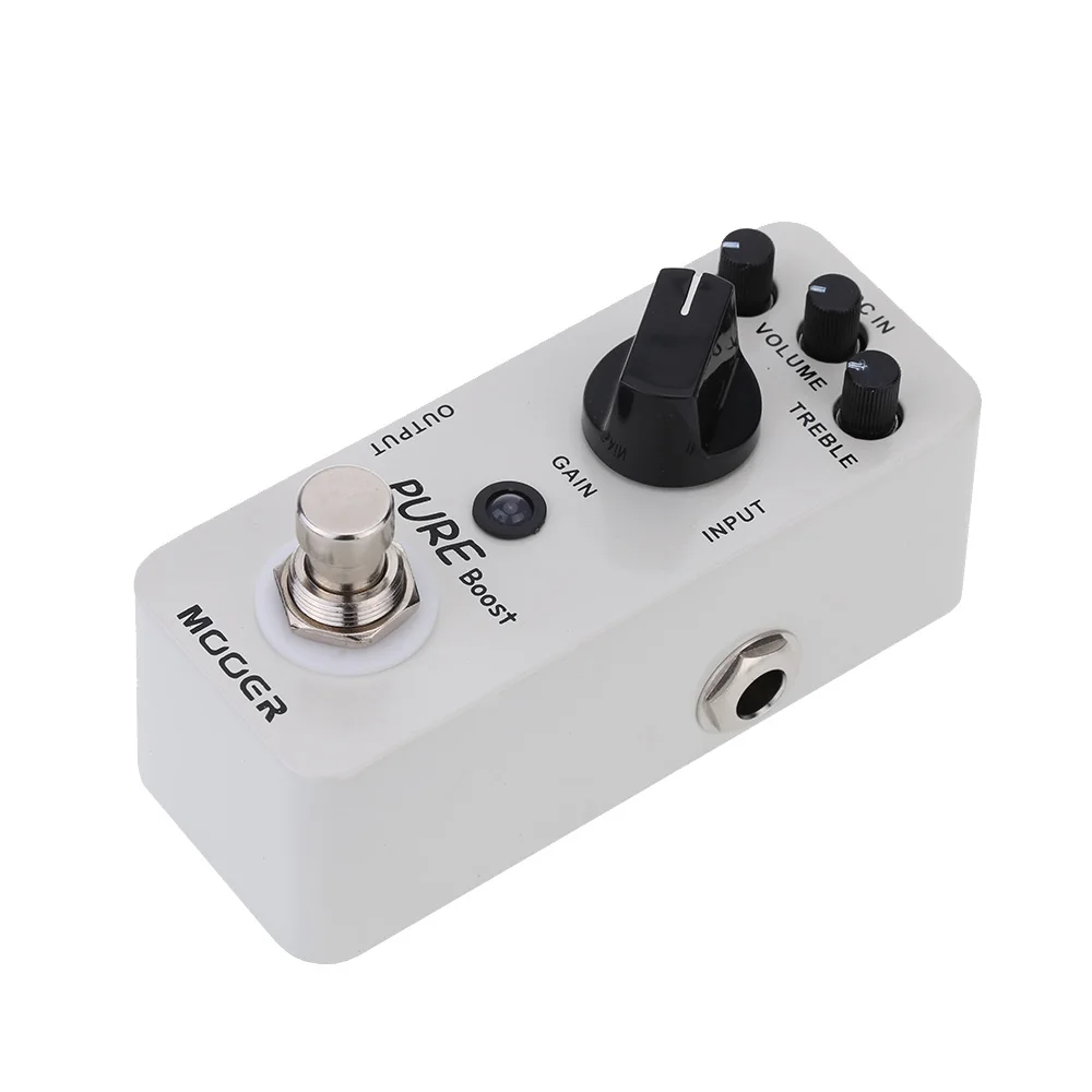Mooer Pure Boost Микро Мини ускоритель педаль для электрогитары истинное отключение |