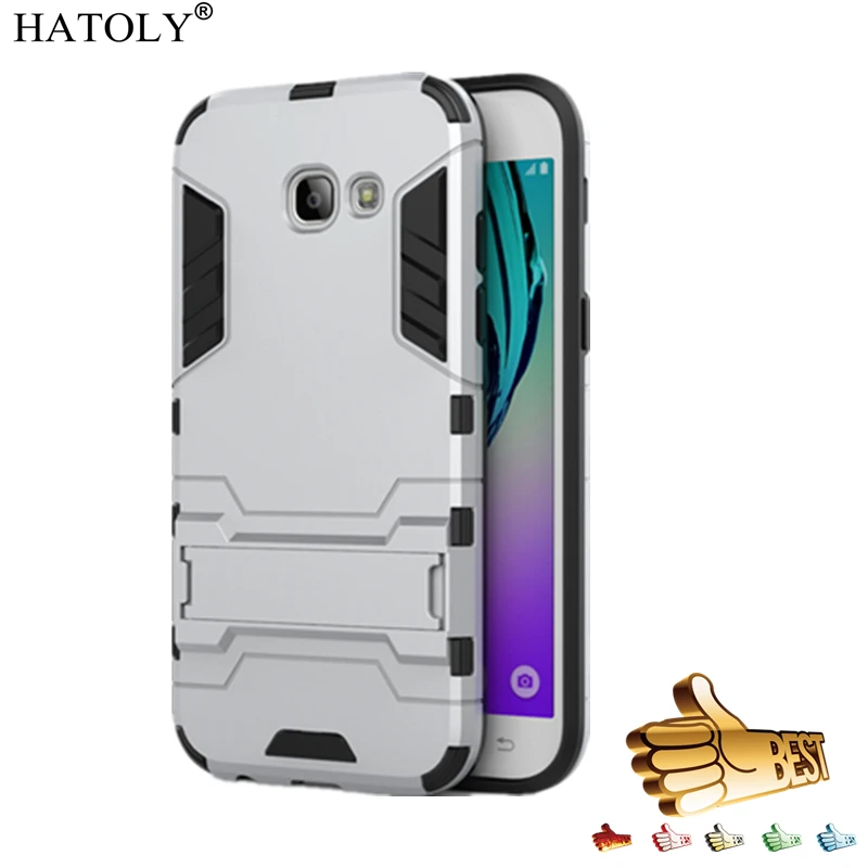 HATOLY армированный чехол для Samsung Galaxy A5 2017 робота Гибридный Силиконовый Резиновый
