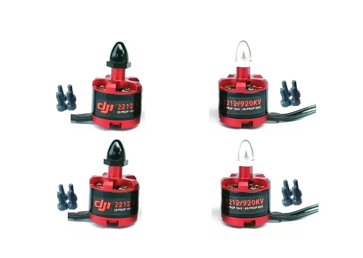 4 шт. 2212 920KV CW CCW бесщеточный двигатель для F330 F450 F550 X525 Quad Multi Use Hot! % 328/319|Детали и