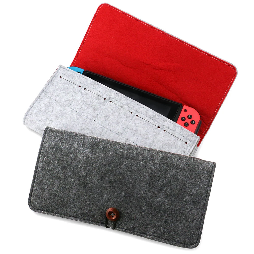 Сумка для хранения Nintendo портативный мягкий чехол NS Switch защитный войлочный