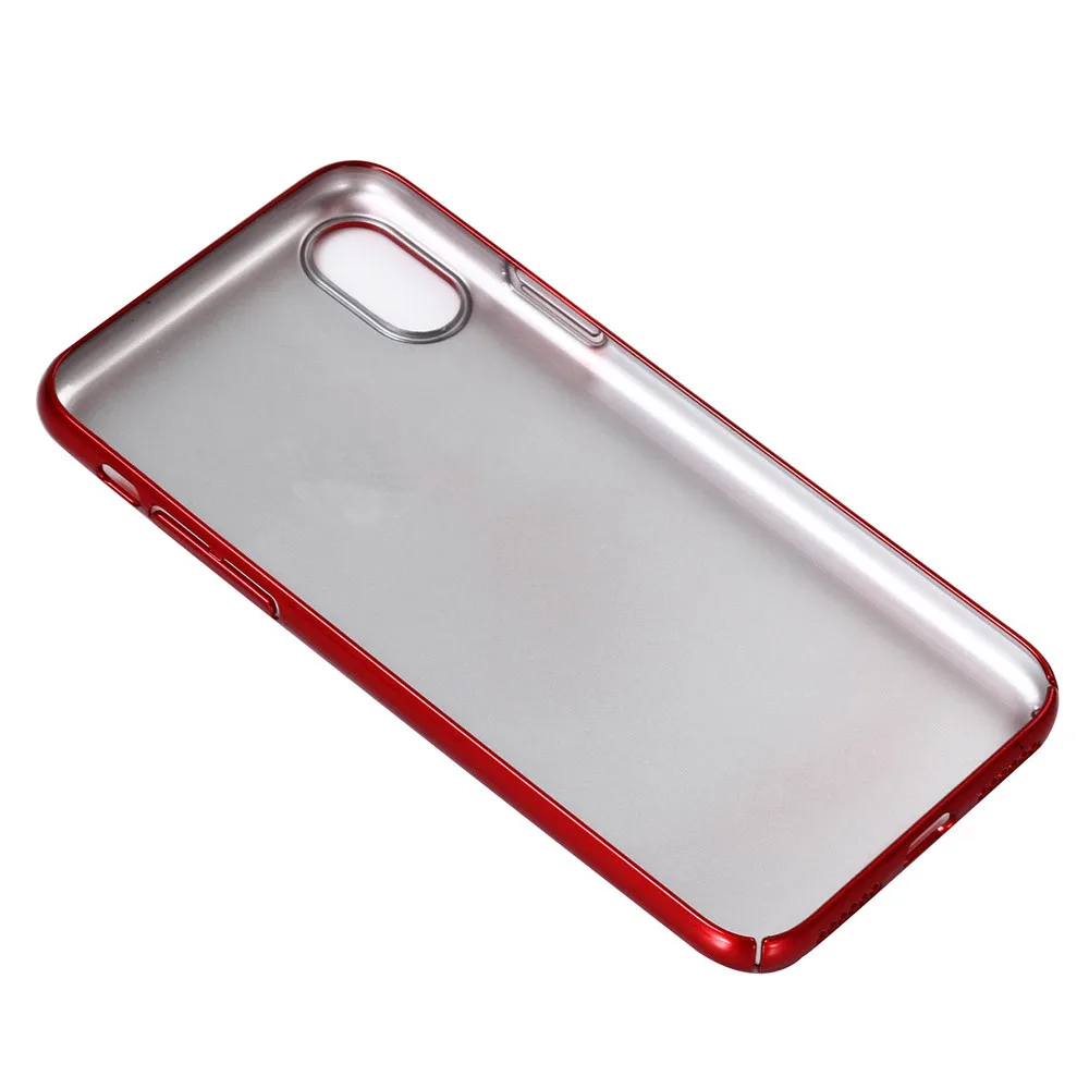 Fashion Mirror Plating Phone Case for Iphone X 8 Plus Ring Bracket Glossy Hard PC Back Cover Iphon 6 6s 7 |