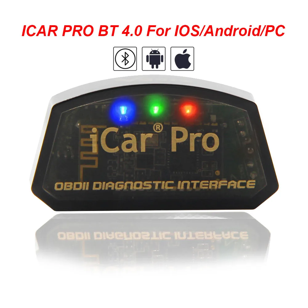 ICAR PRO BT 4.0 Vgate iCar2 iCar3 Pro ELM327 V2.1 OBD2 Wi-Fi Bluetooth для IOS/Android obd obd2 Авто диагностический сканер инструмент PK ELM 327 V1.5 - Цвет: ICAR PRO BT 4.0