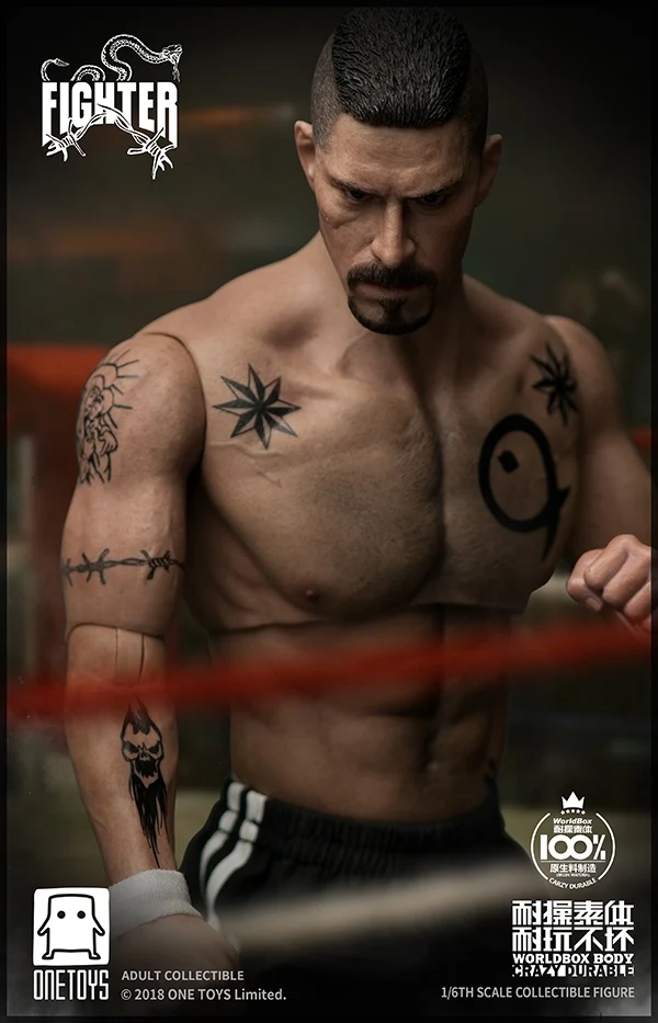 One Toy & World Box FIGHTER с прочным телом для татуировки 1/6 Фигурная Подставка версия|1/6