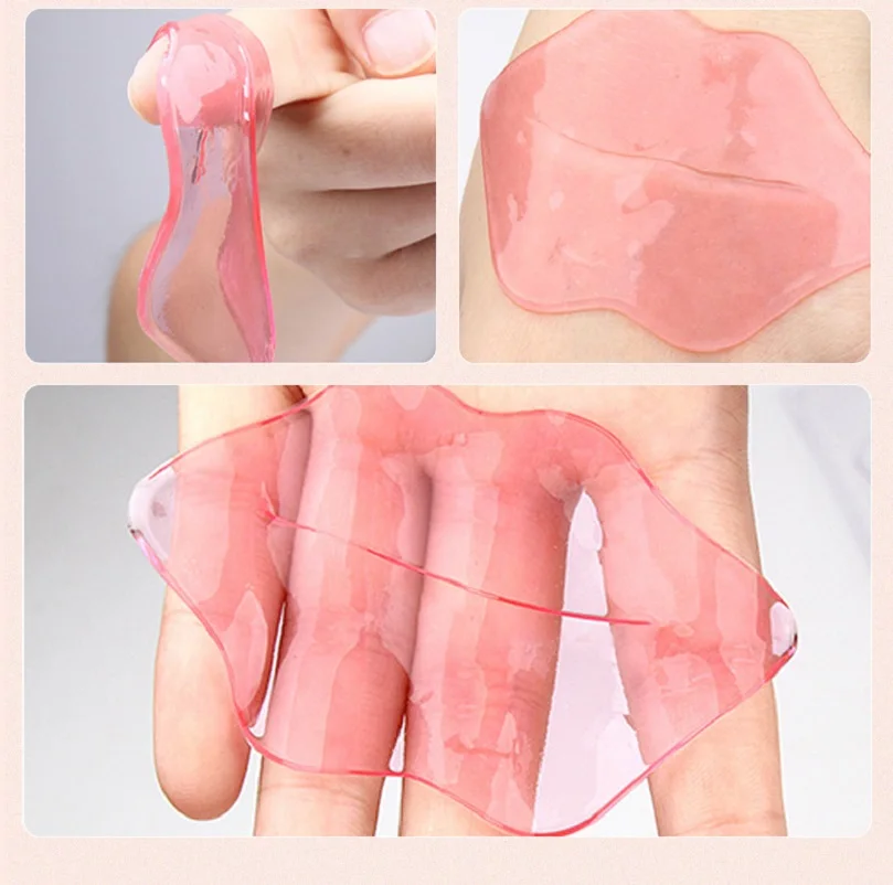 

500PCS Crystal Collagen Lip Mask Cherry Moisturizing Anti-wrinkle Lip Care Nourishing Patch Exfoliate Dead Skin Anti-aging