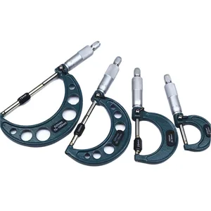 4 шт., твердосплавный станок с точностью набор микрометров мм, 0-25 мм25-50 мм50-75 мм75-0,01 мм