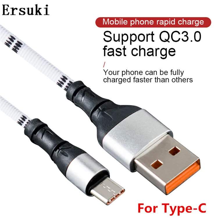 Usb-кабель Ersuki для iPhone X, XS, MAX, XR, 8, 7, 6, 5S plus, кабель для быстрой зарядки, зарядное устройство для мобильного телефона, usb-кабель для передачи данных, адаптер