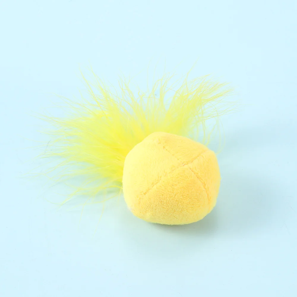 Кошачья мята кот игрушки звук мяч кольцо для волос колокольчик Прорезыватель