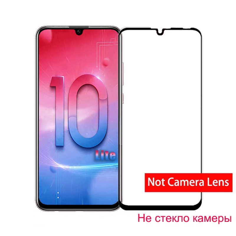 Glass 2-в-1 Камера стекло защитное стекло на хонор 10 стекло хонор 10 облегченное закаленное стекло на хонор 10 лайт Экран протектор для хуавэй хонор 10 лайт Стекло пленка на хонор 10 i Хонор Вью 10 - Цвет: Glass