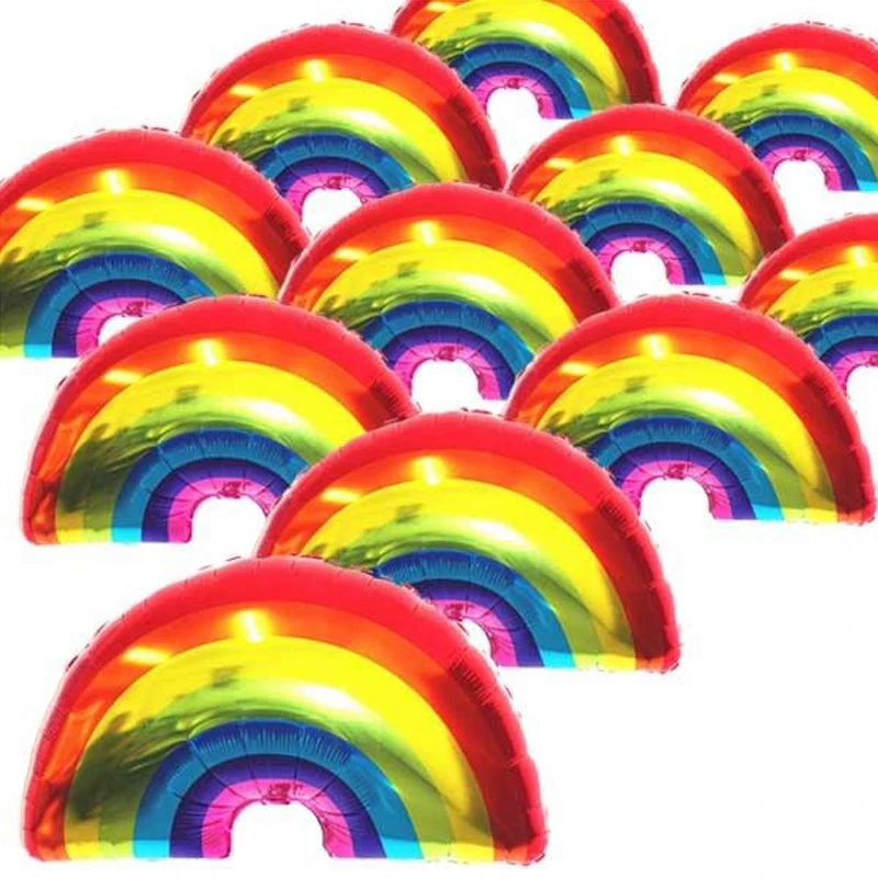 FUNNYBUNNY Rainbow Helium фольга воздушный шар ребенок Душ дети день рождения вечерние