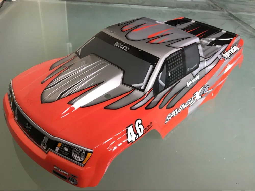 HPI Savage X4.6Flux F4.6 VRX HSP Redcat losi FS kyosho tiiya T maxx/hraxxas cc011/8 1/10 весы RC окрашенный грузовик|truck