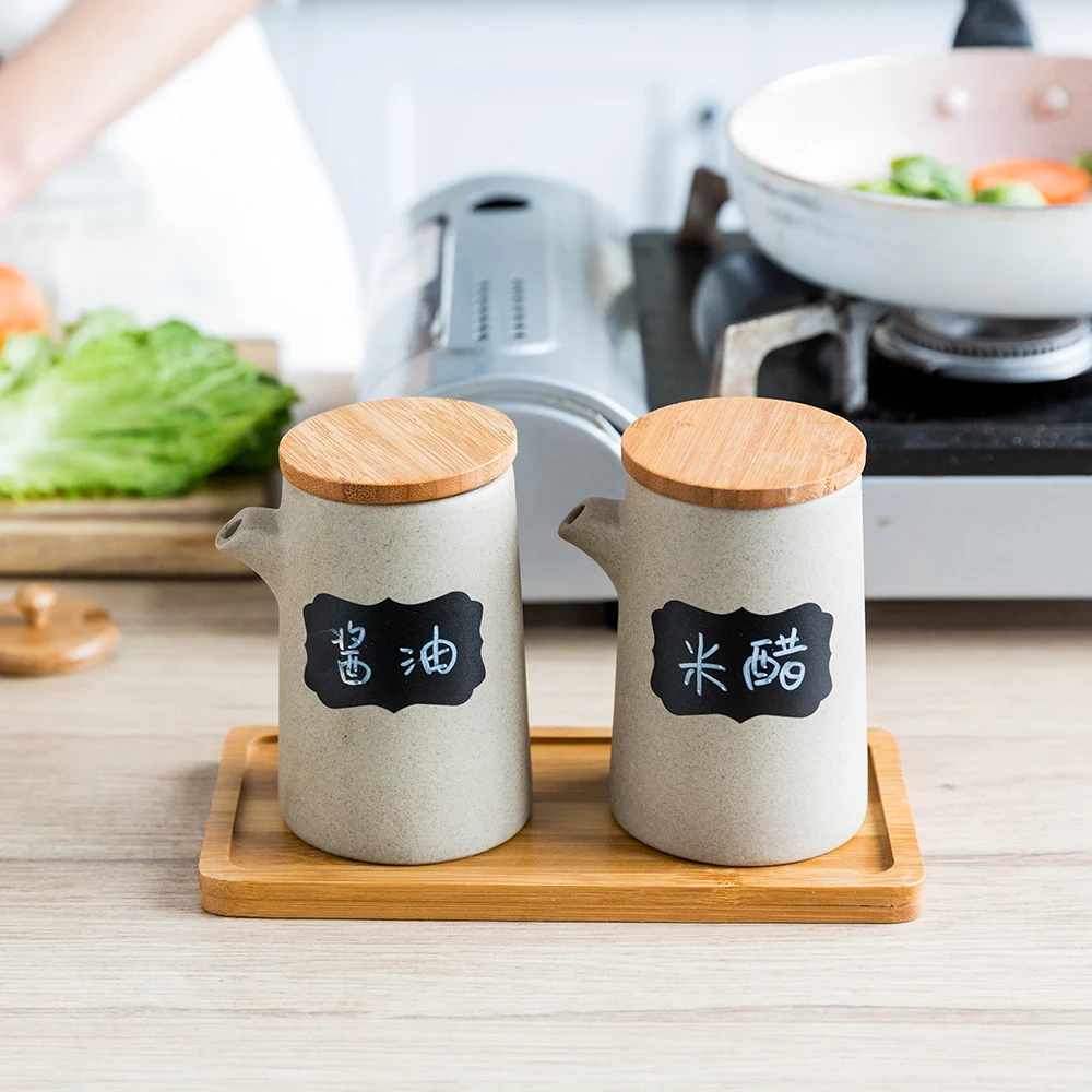 Japan Zakka Style Mark керамическая бутылка для хранения герметичная банка специй