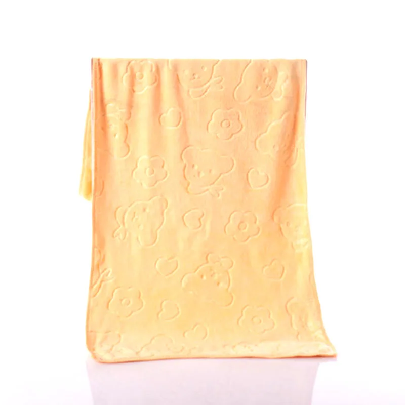 New Hot Microfiber Towels Embossed Thick Soft Absorbent Ultrafine Fiber Towel Beach Bath | Дом и сад