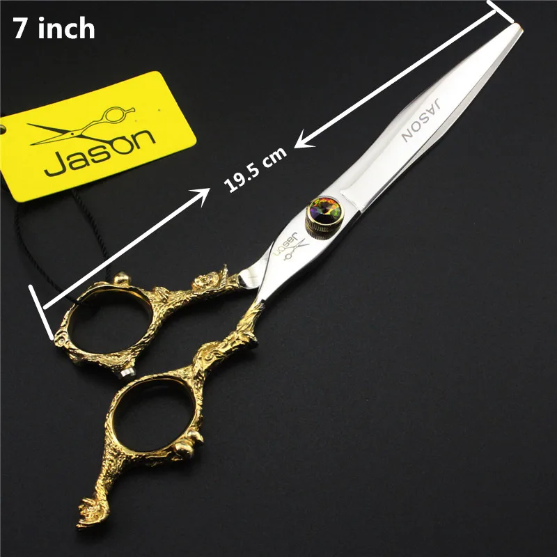 

7inch Pet Shears Clippers Gold-plated Monkey Handle Pet Beauty Trim Cut Pet Cutting Dog Grooming Shears Clippers for Dogs