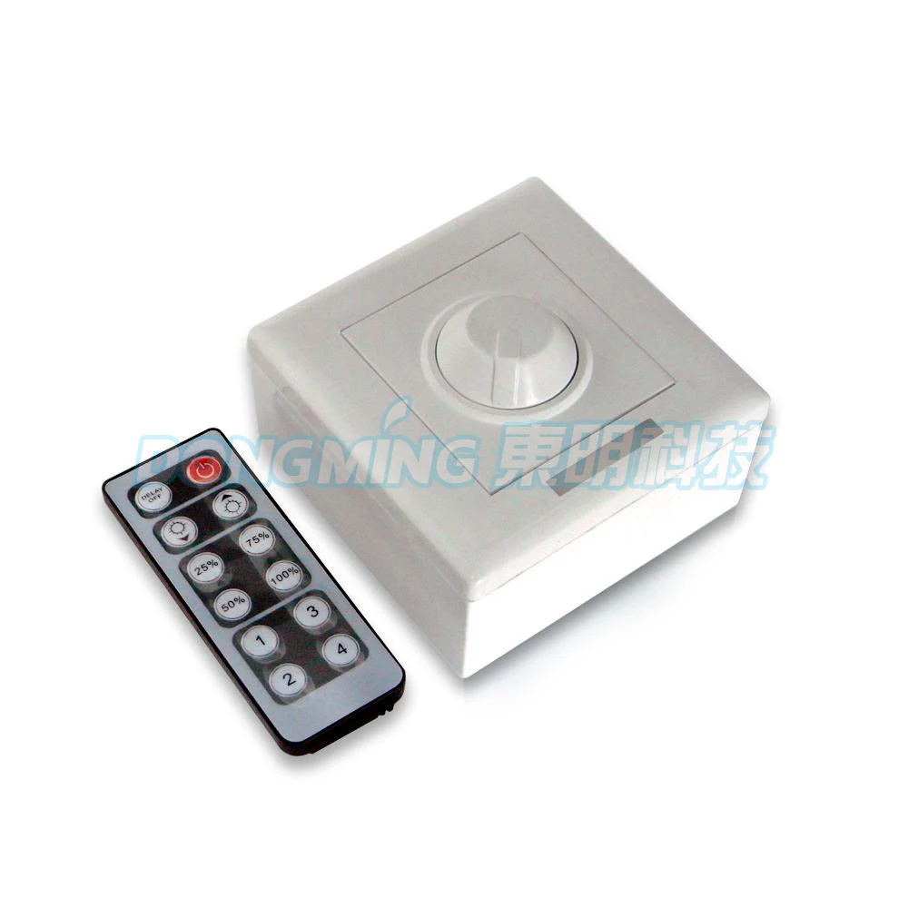 

Led Light Dimmer 8A 12Keys DC 5-24V IR Remote Control Wireless Light Dimmer Free Shipping