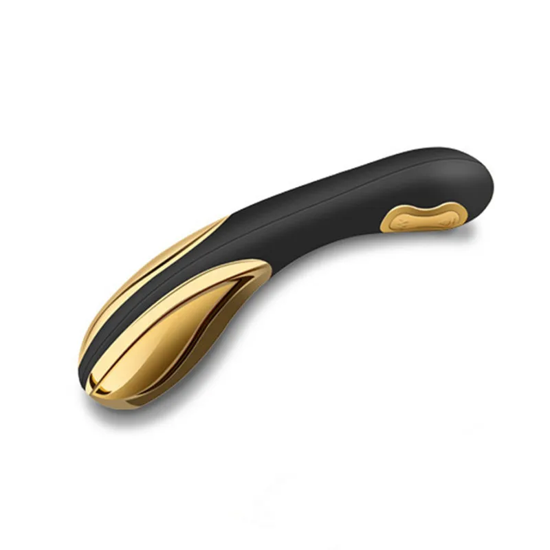 

Gold-plated vibrators for women warming vibrator USB charging waterproof mute G-spot stimulation vibrator adult sex products