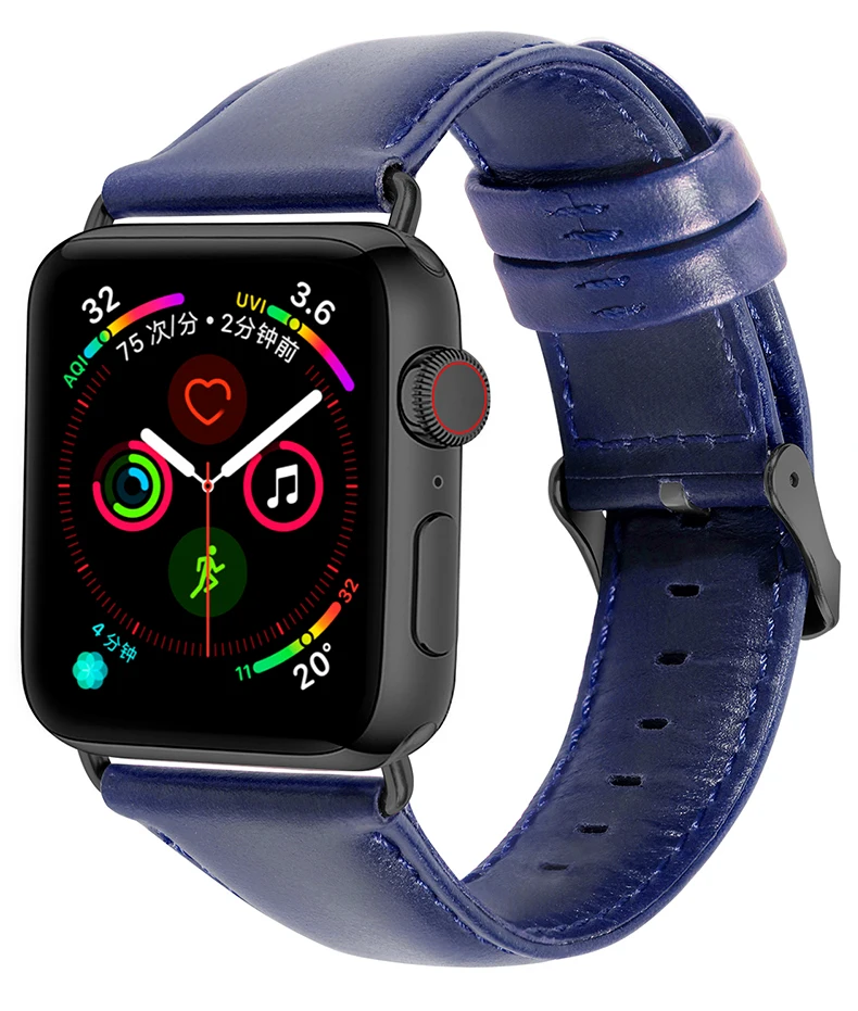 Ремешок из натуральной кожи для часов correa Apple, 40 мм, 44 мм, iwatch series, 4, 3, 2, 1, 42 мм, 38 мм, браслет, ремешок на запястье