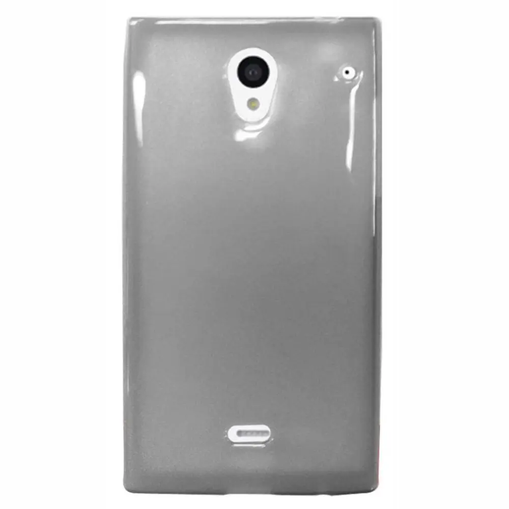 Color Clear Rubber Soft TPU Plain Skin Case Cover for Sharp Aquos Crystal |