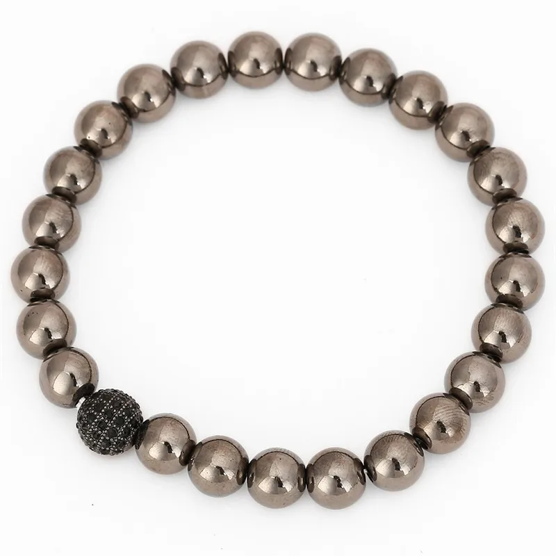 Лидер продаж для женщин и мужчин Bijoux Femme сделай сам медный Кристальный шар 8 мм