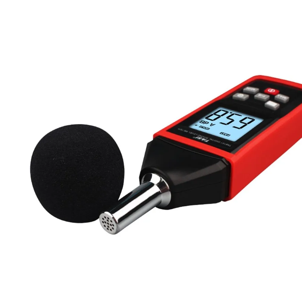 TA8151 Sound Level Meter Digital Noise Tester 30-130dB Decibel Monitoring Meters with Bracket | Инструменты