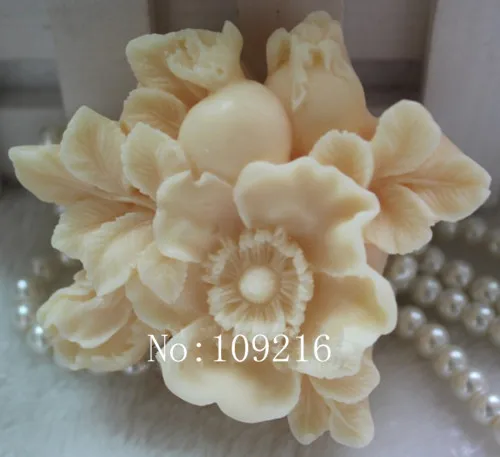 

wholesale!!!1pcs Pomegranate Flowers (zx0103) Silicone Handmade Soap Mold Crafts DIY Mould