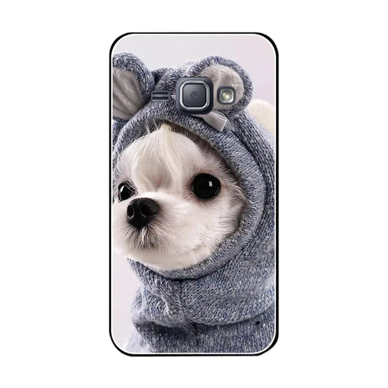 Милый модный чехол с цветочным рисунком для Samsung Galaxy J1 2015 J100H JA SM J100 чехлы телефона