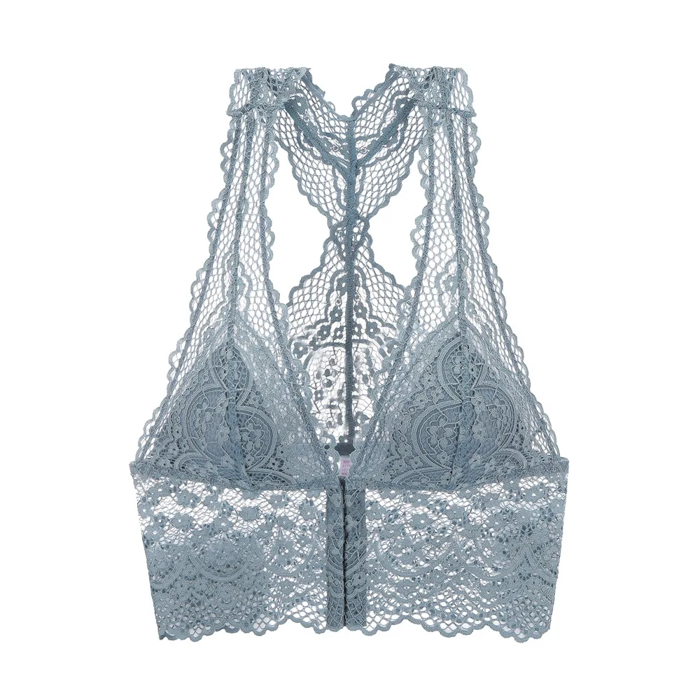 2018 сексуальные бюстгальтер без косточек тонкие летние Полые Дышащие