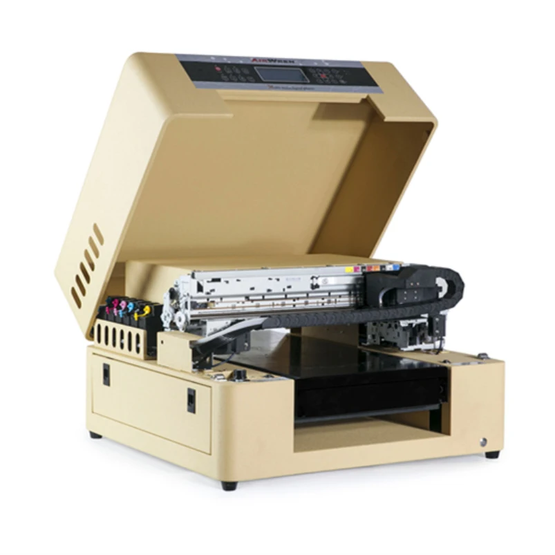 Печать белого и цветного airwren 2019 Φ Mini5 рельефный принтер a3 uv printer|Принтеры| |