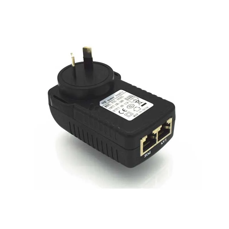 DC24V 1A 24 Вт источник питания от сети Ethernet для IP CCTV камера Камера POE Инжектор