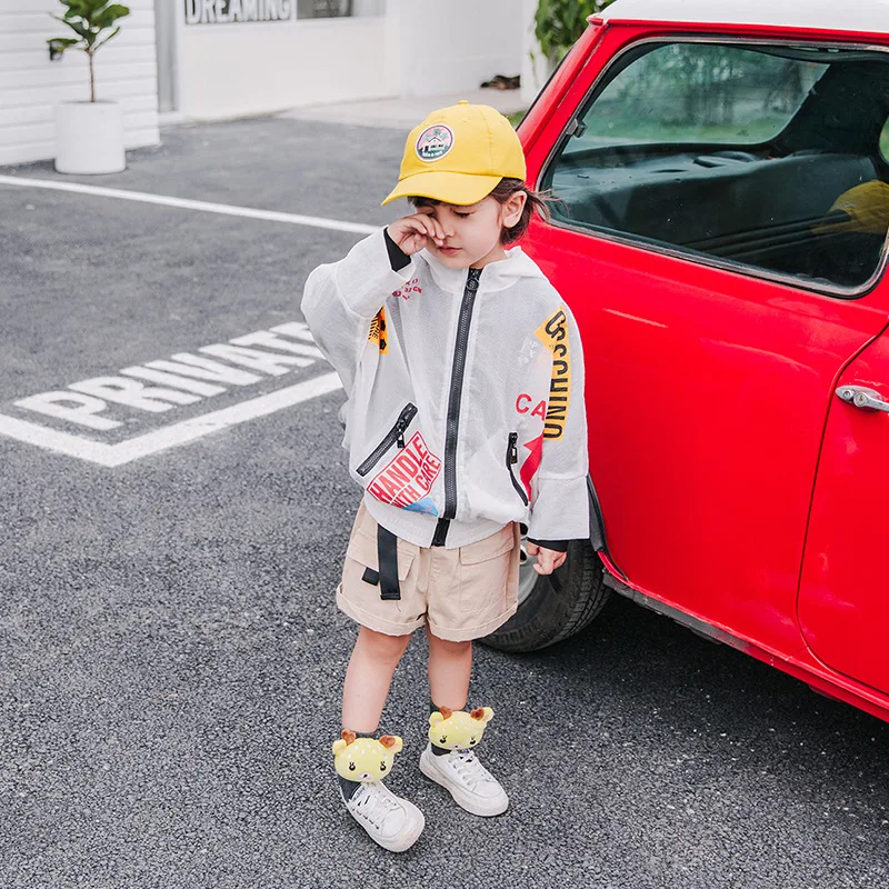 2019 новая детская одежда для защиты от солнца легкая и дышащая куртка мальчиков