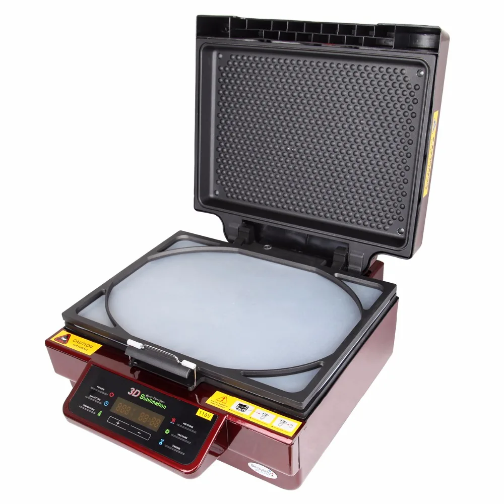 3D сублимации тепло Пресс принтер вакуумной печи тепла передачи машины DIY чехол