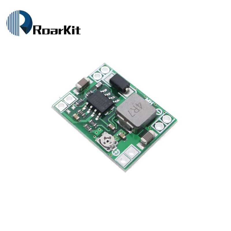 Регулируемый понижающий модуль питания сверхмаленького размера MP1584EN 3A для