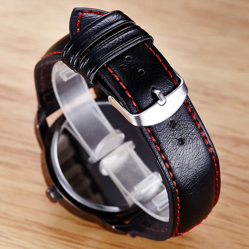 SBAO Марка оптовая продажа с фабрики кварцевые Для мужчин имитация кожаным