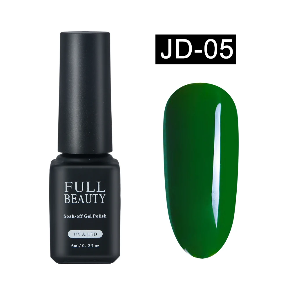 Nail Gel Polish Gel White Black Red Candy Color UV Varnish 6ML Primer Nail Art Manicure Acrylic Nail paint Nail Lacquer JD01-06 - Цвет: JD-05
