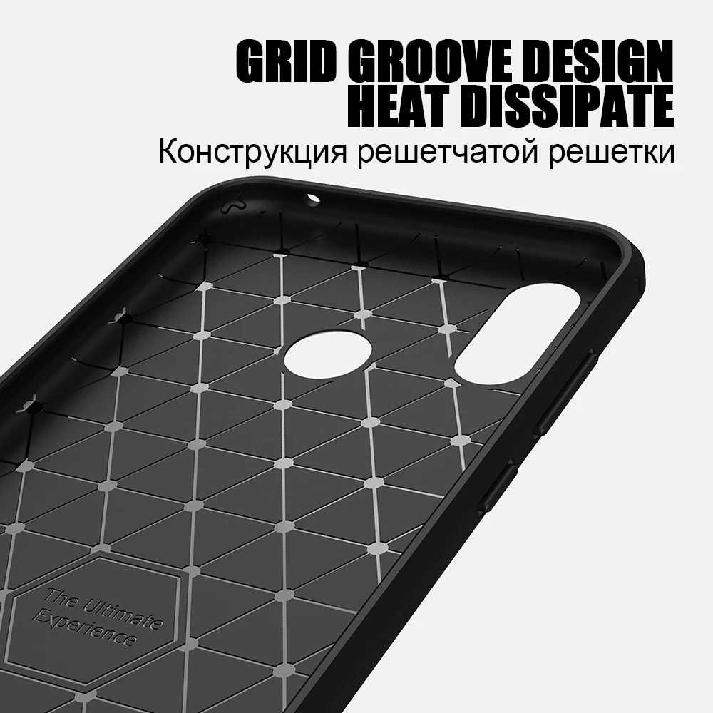 Чехол TOMKAS из углеродного волокна для huawei Honor Play чехлы телефонов силиконовый