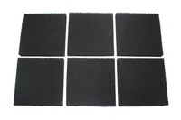 pack of 6 compatible carbon aquarium filter sponge for juwel jumbo bioflow 8 0