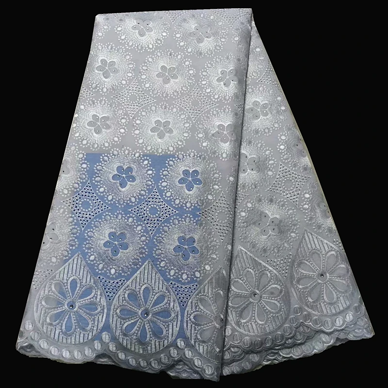 

african nigerian lace fabric high quality swiss voile lace with embroidery voile lace for wedding dress