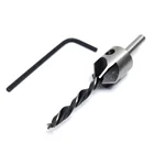 3 мм HSS столярная Зенковка сверло высокоскоростное стальное сверло + гаечный ключ