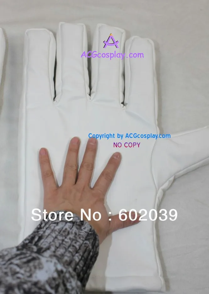 Костюм для косплея соуборщика Шинигами сама включая очень большие перчатки и