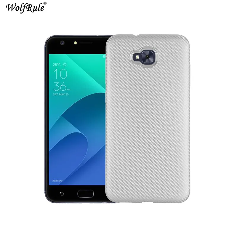 Чехол WolfRule Asus Zenfone 4 Selfie ZD553KL роскошный мягкий чехол из углеродного волокна для |