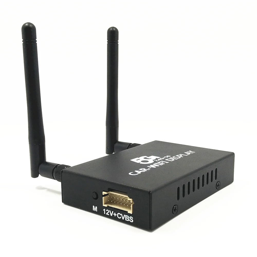 Автомобильный wi fi дисплей с двойной антенной 2 4G + 5G wifi экран зеркало коробка