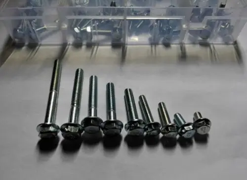 Комплект болтов с шестигранной головкой из нержавеющей стали 86 шт. | Обустройство