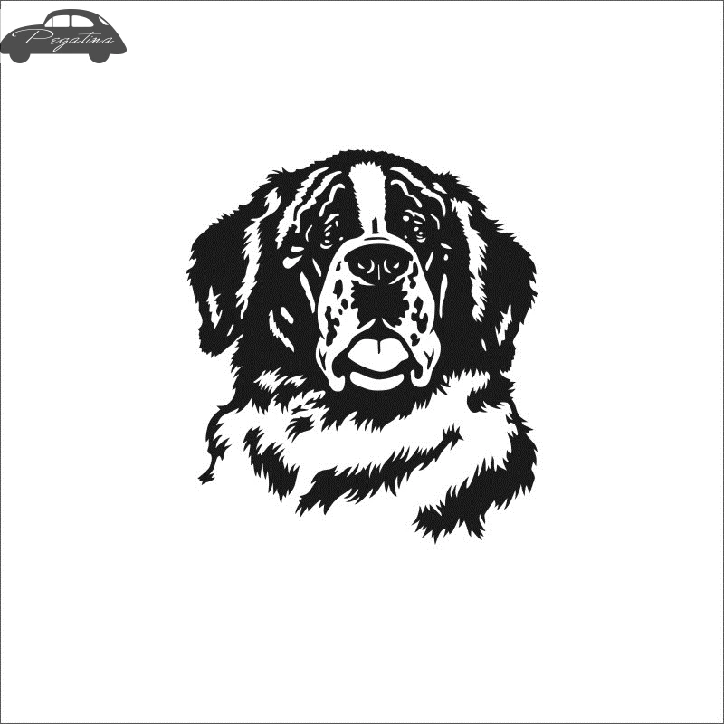 Автомобиль Бернская собака стикеры Pet Shop наклейка плакаты виниловые настенные