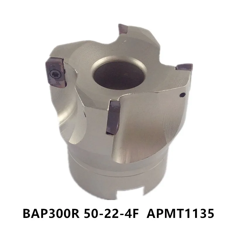 Концевая фреза BAP300R 50 22 4T индексируемая с 4 канавками Для APMT1135|face mill cutter|mill cuttermill face
