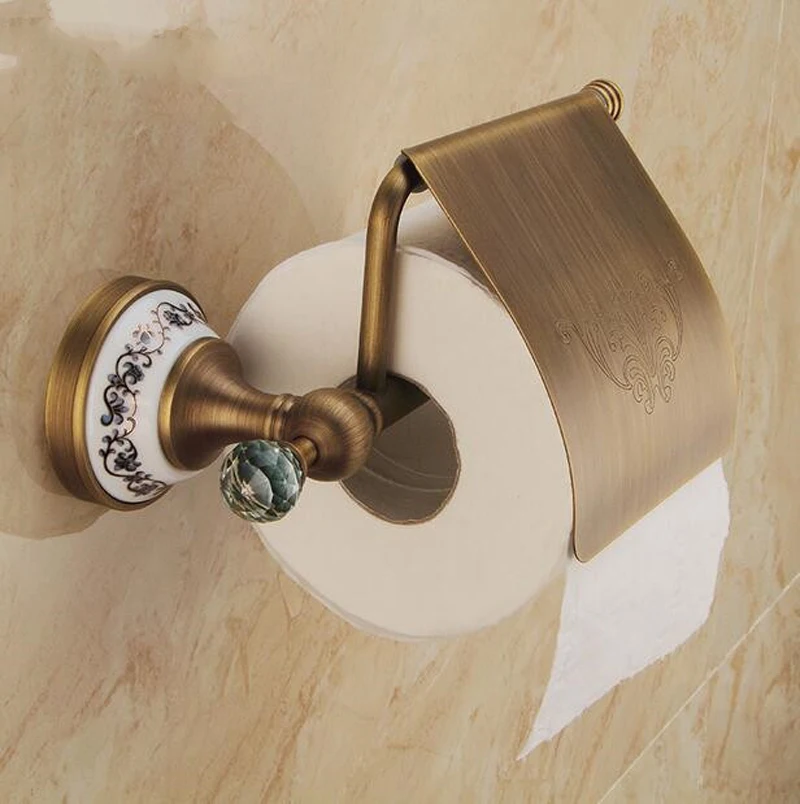 Европейская Хрустальная коробка для туалетной бумаги аксессуары туалета