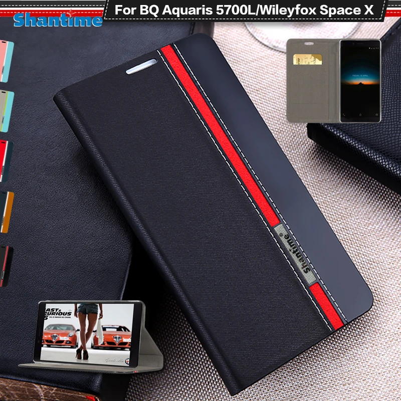 Чехол для телефона из искусственной кожи BQ Aquaris 5700L флип чехол Wileyfox Space X бизнес 5520