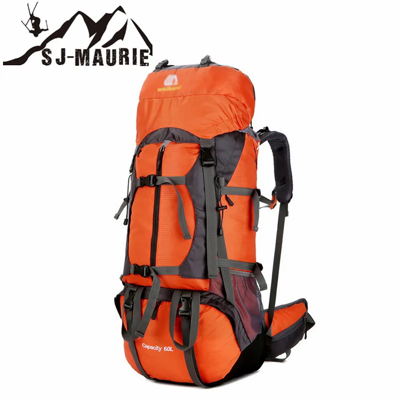 60L уличный спортивный рюкзак для кемпинга пеших прогулок Рюкзаки большой емкости