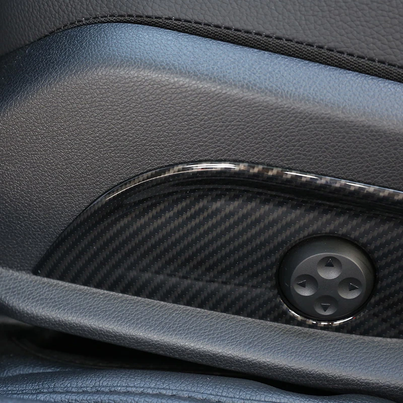 2 шт./компл. Черный ABS автомобильное кресло Регулировка накладка на выключатели