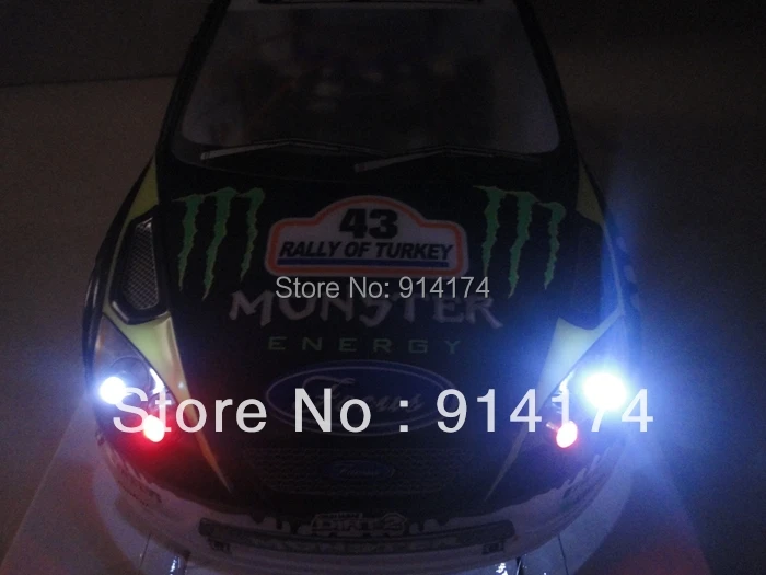 2 комплекта 1/10 R/C автомобили аксессуары часть светодиодный светильник s с сплава