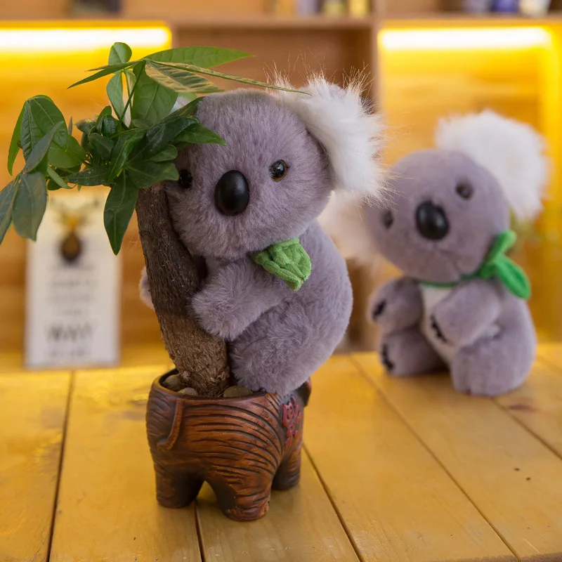 1 шт., 22 см, Kawaii Koala, плюшевые игрушки, детская австралийская коала, медведь, плюшевая Мягкая кукла, дети, прекрасный подарок для девочек, детей, малышей